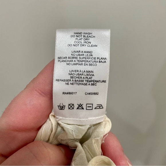 Vintage Bebe Y2K Beaded Sequin Silk Tank Top Size Small - Picture 7 of 8